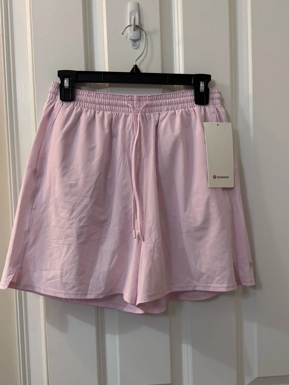 NWT Lululemon Pace Rival HR Short 5” size 6 color Pink Organza